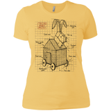 T-Shirts Banana Cream/ / X-Small Trojan Rabbit Plan Women's Premium T-Shirt