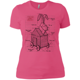 T-Shirts Hot Pink / X-Small Trojan Rabbit Plan Women's Premium T-Shirt