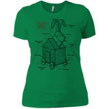 T-Shirts Kelly Green / X-Small Trojan Rabbit Plan Women's Premium T-Shirt