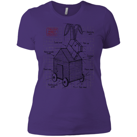 T-Shirts Purple Rush/ / X-Small Trojan Rabbit Plan Women's Premium T-Shirt