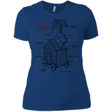 T-Shirts Royal / X-Small Trojan Rabbit Plan Women's Premium T-Shirt