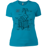 T-Shirts Turquoise / X-Small Trojan Rabbit Plan Women's Premium T-Shirt