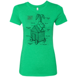 T-Shirts Envy / S Trojan Rabbit Plan Women's Triblend T-Shirt