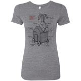 T-Shirts Premium Heather / S Trojan Rabbit Plan Women's Triblend T-Shirt
