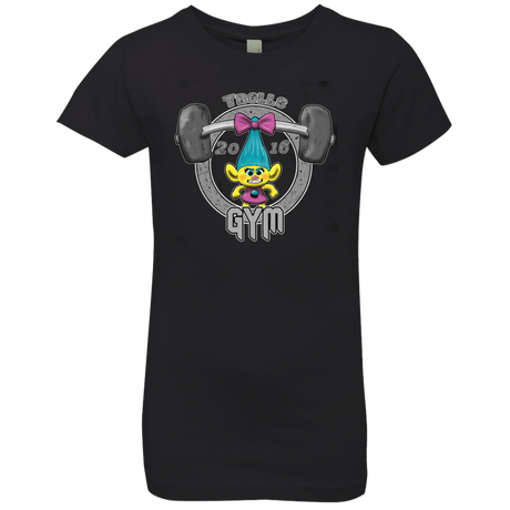 T-Shirts Black / YXS Trolls Gym Girls Premium T-Shirt