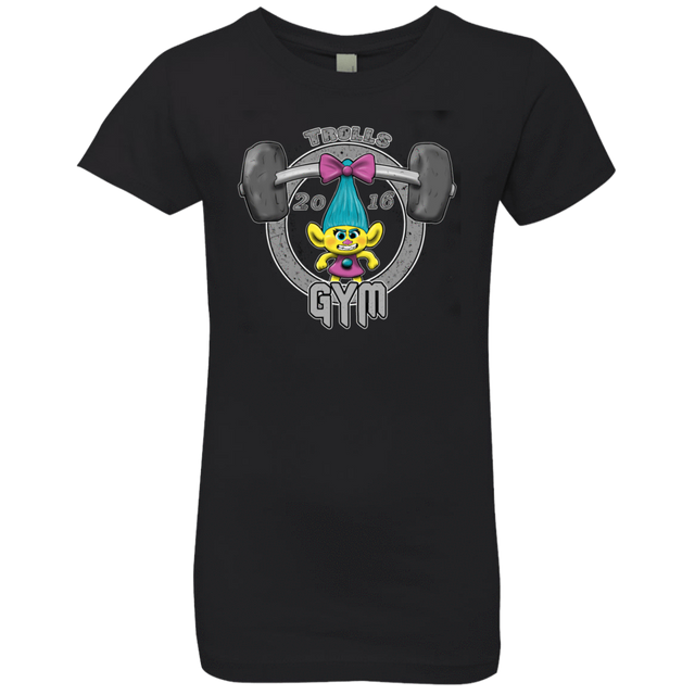 T-Shirts Black / YXS Trolls Gym Girls Premium T-Shirt