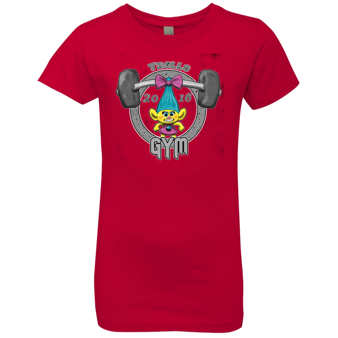 T-Shirts Red / YXS Trolls Gym Girls Premium T-Shirt