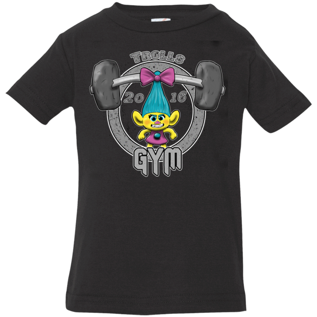T-Shirts Black / 6 Months Trolls Gym Infant Premium T-Shirt