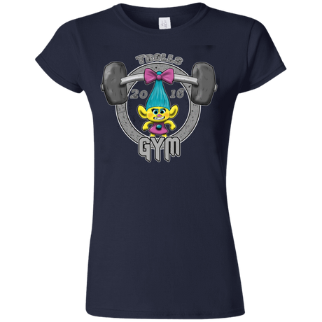 T-Shirts Navy / S Trolls Gym Junior Slimmer-Fit T-Shirt