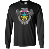 T-Shirts Black / S Trolls Gym Men's Long Sleeve T-Shirt