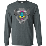 T-Shirts Dark Heather / S Trolls Gym Men's Long Sleeve T-Shirt