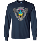 T-Shirts Navy / S Trolls Gym Men's Long Sleeve T-Shirt