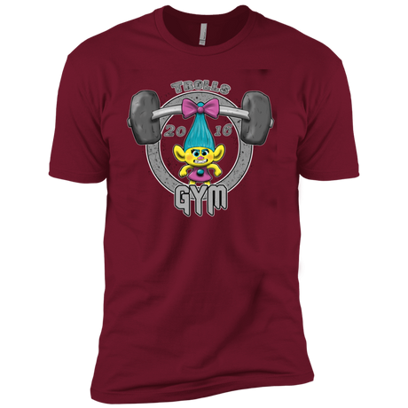 T-Shirts Cardinal / X-Small Trolls Gym Men's Premium T-Shirt