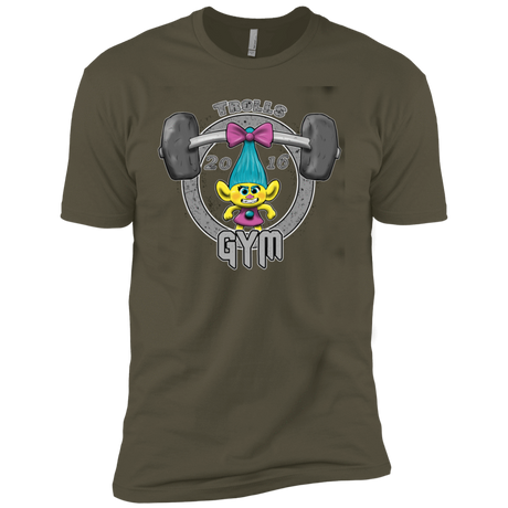 T-Shirts Military Green / X-Small Trolls Gym Men's Premium T-Shirt