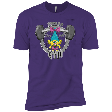 T-Shirts Purple Rush/ / X-Small Trolls Gym Men's Premium T-Shirt