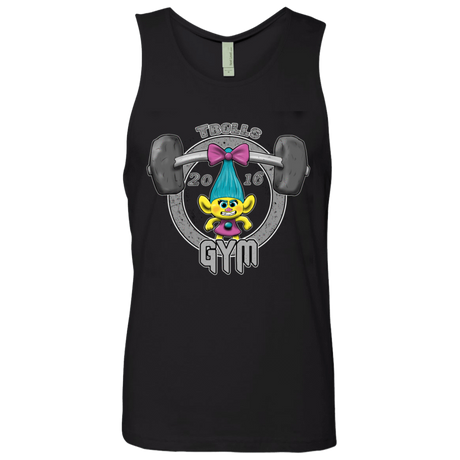 T-Shirts Black / S Trolls Gym Men's Premium Tank Top