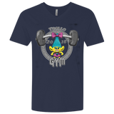 T-Shirts Midnight Navy / X-Small Trolls Gym Men's Premium V-Neck