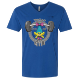 T-Shirts Royal / X-Small Trolls Gym Men's Premium V-Neck