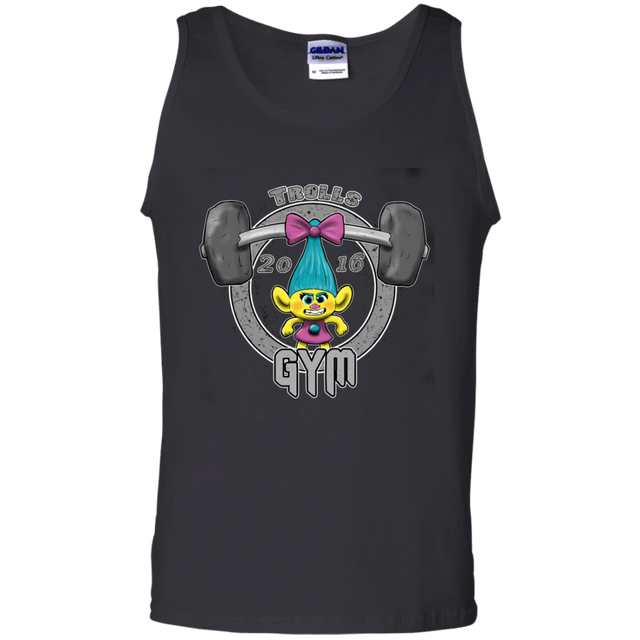 T-Shirts Black / S Trolls Gym Men's Tank Top