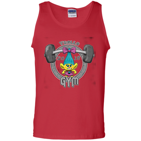 T-Shirts Red / S Trolls Gym Men's Tank Top