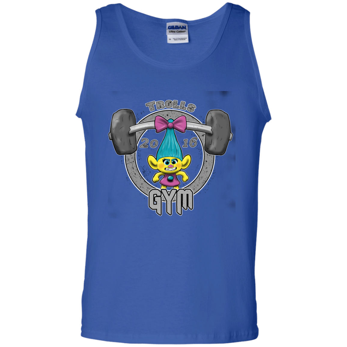 T-Shirts Royal / S Trolls Gym Men's Tank Top
