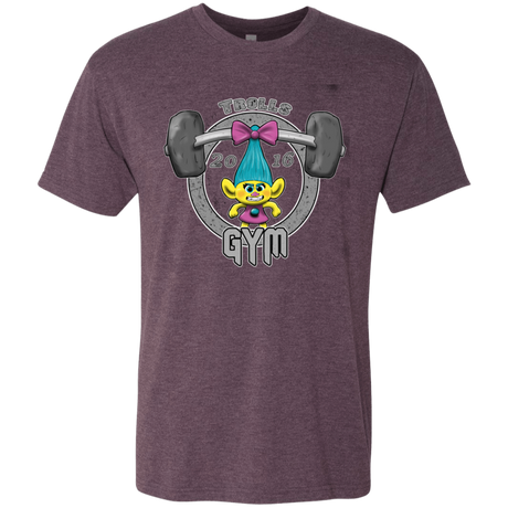 T-Shirts Vintage Purple / S Trolls Gym Men's Triblend T-Shirt