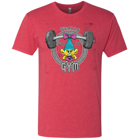 T-Shirts Vintage Red / S Trolls Gym Men's Triblend T-Shirt