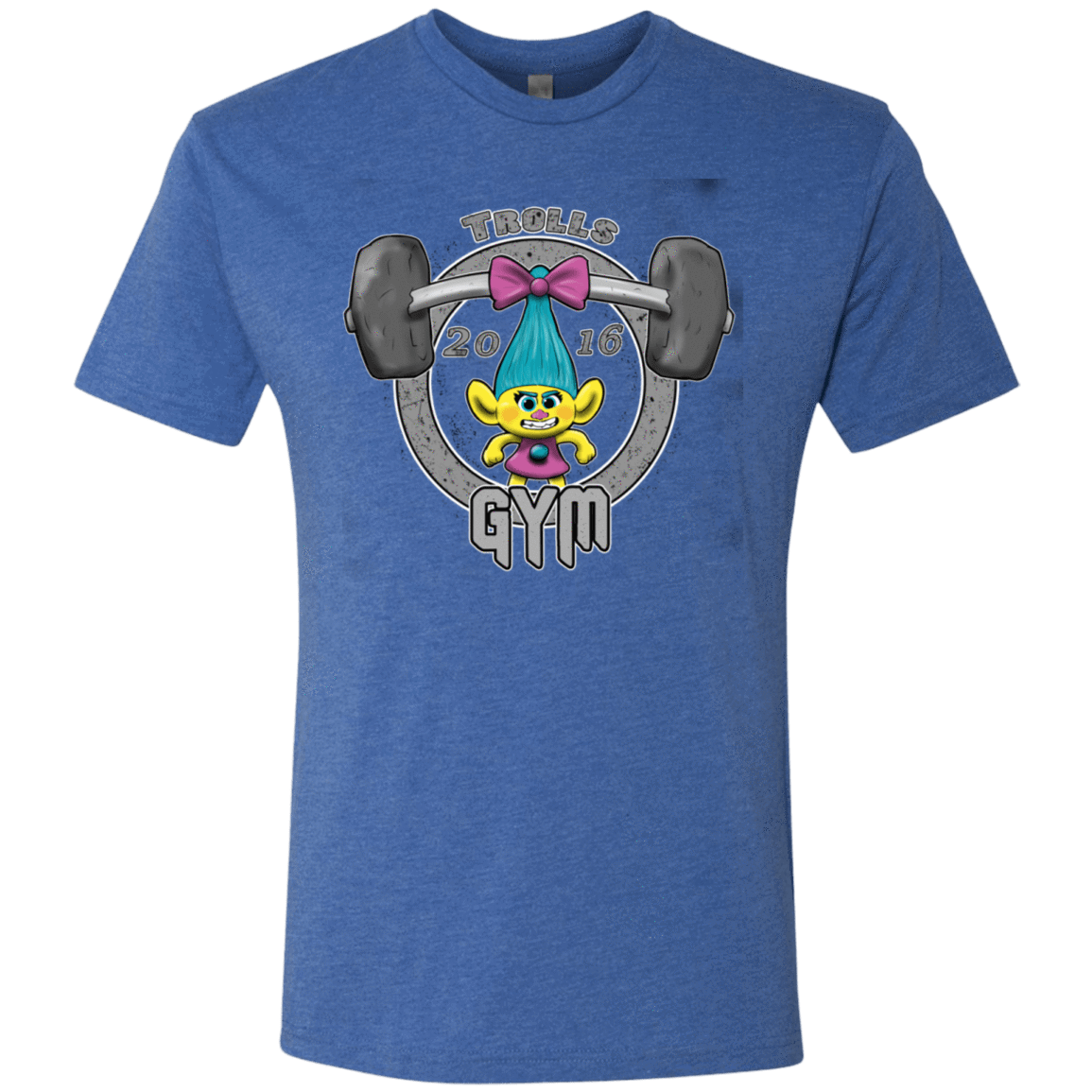 T-Shirts Vintage Royal / S Trolls Gym Men's Triblend T-Shirt