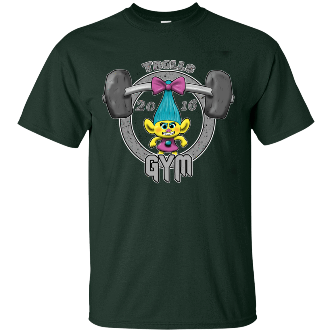 T-Shirts Forest / S Trolls Gym T-Shirt