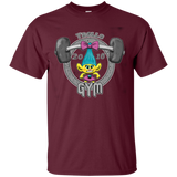 T-Shirts Maroon / S Trolls Gym T-Shirt