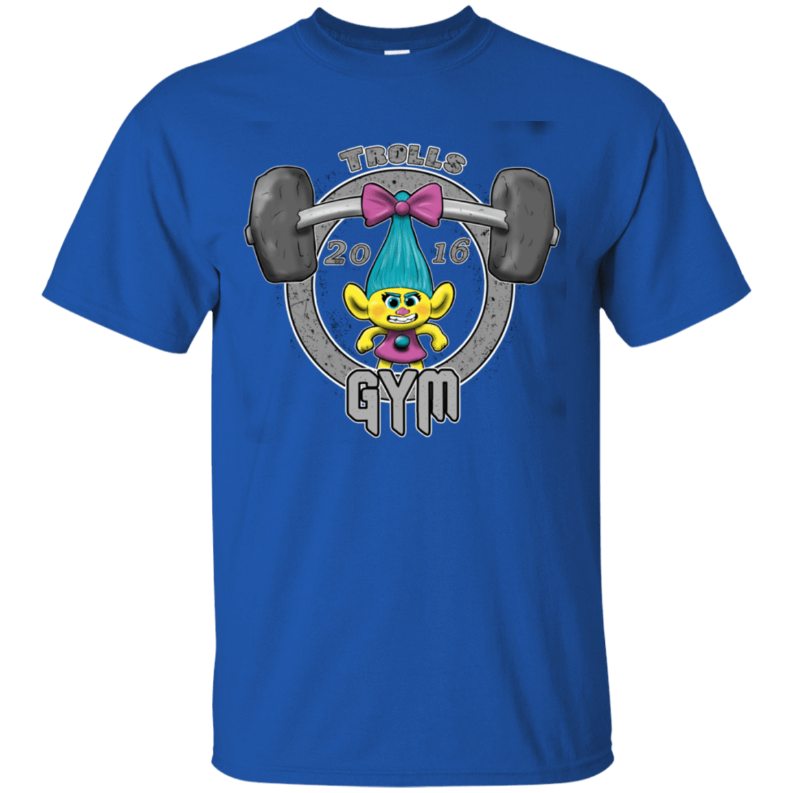 T-Shirts Royal / S Trolls Gym T-Shirt