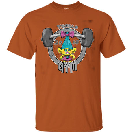 T-Shirts Texas Orange / S Trolls Gym T-Shirt
