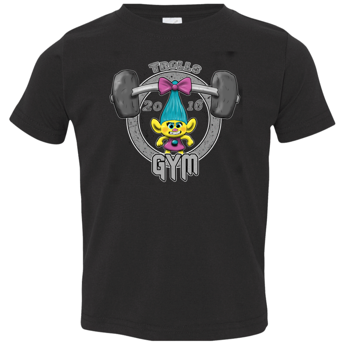 T-Shirts Black / 2T Trolls Gym Toddler Premium T-Shirt