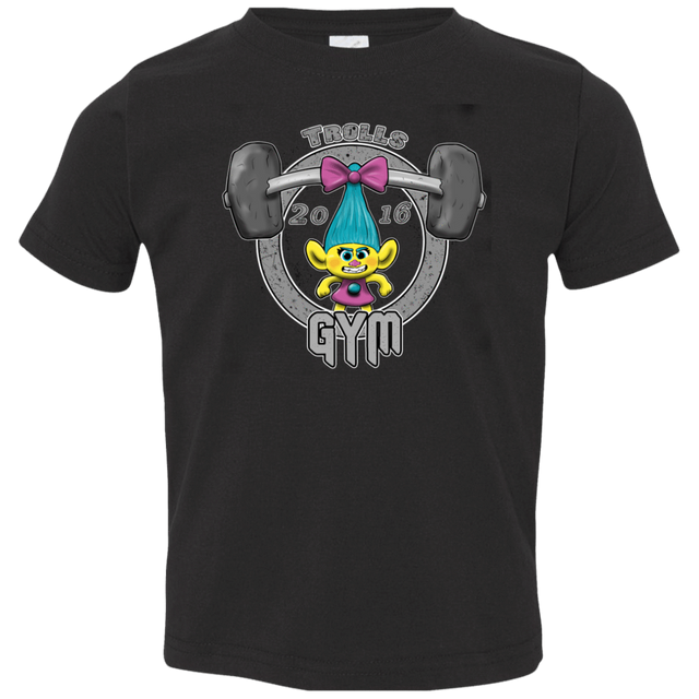 T-Shirts Black / 2T Trolls Gym Toddler Premium T-Shirt