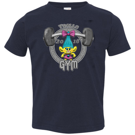 T-Shirts Navy / 2T Trolls Gym Toddler Premium T-Shirt