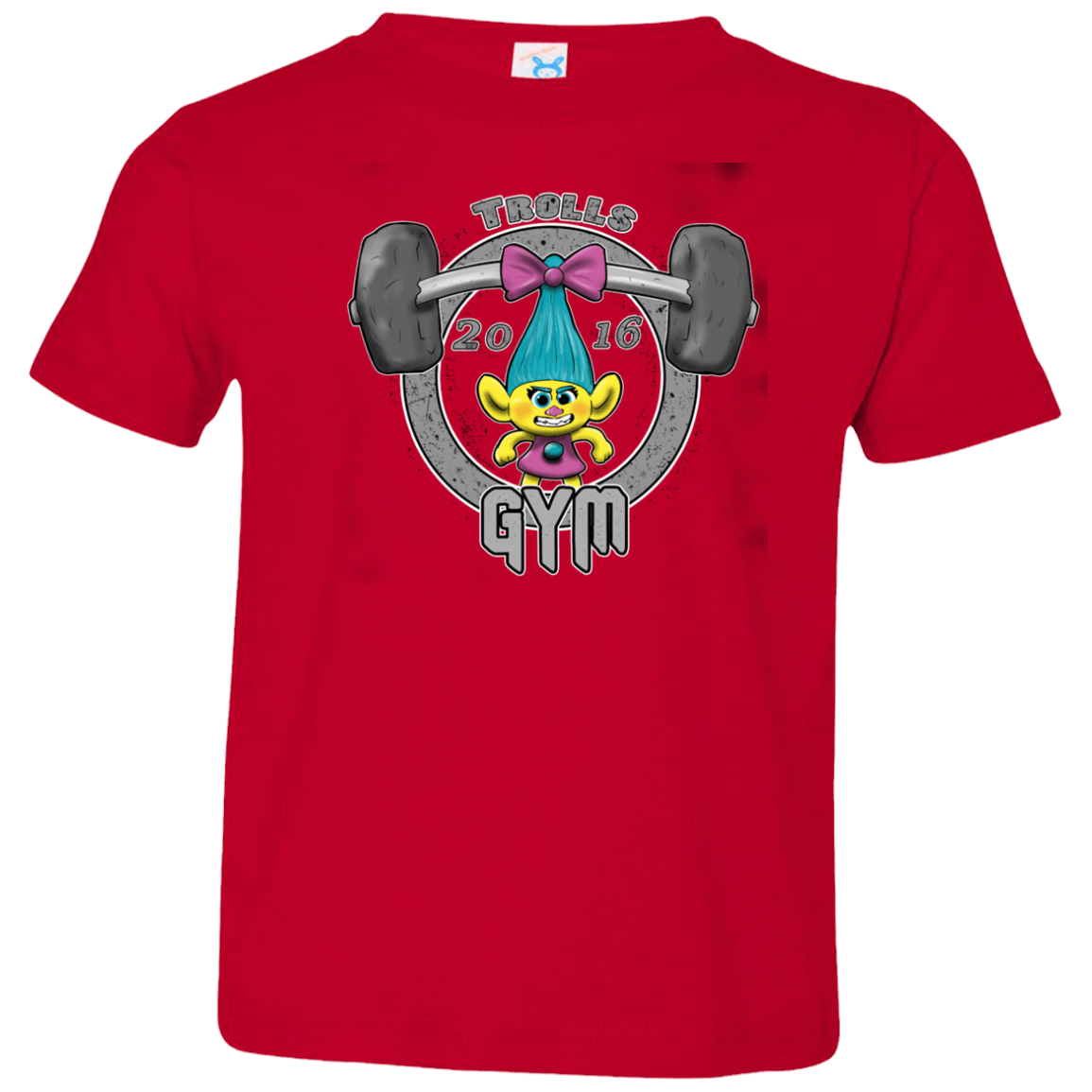 T-Shirts Red / 2T Trolls Gym Toddler Premium T-Shirt