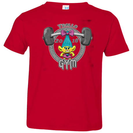 T-Shirts Red / 2T Trolls Gym Toddler Premium T-Shirt