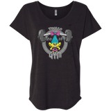 T-Shirts Vintage Black / X-Small Trolls Gym Triblend Dolman Sleeve