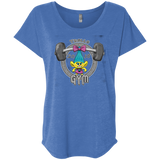 T-Shirts Vintage Royal / X-Small Trolls Gym Triblend Dolman Sleeve