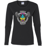 T-Shirts Black / S Trolls Gym Women's Long Sleeve T-Shirt