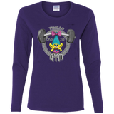 T-Shirts Purple / S Trolls Gym Women's Long Sleeve T-Shirt