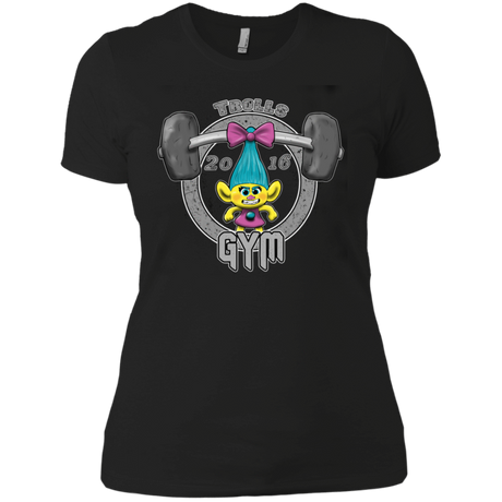 T-Shirts Black / X-Small Trolls Gym Women's Premium T-Shirt