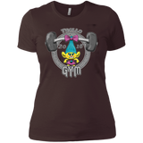 T-Shirts Dark Chocolate / X-Small Trolls Gym Women's Premium T-Shirt