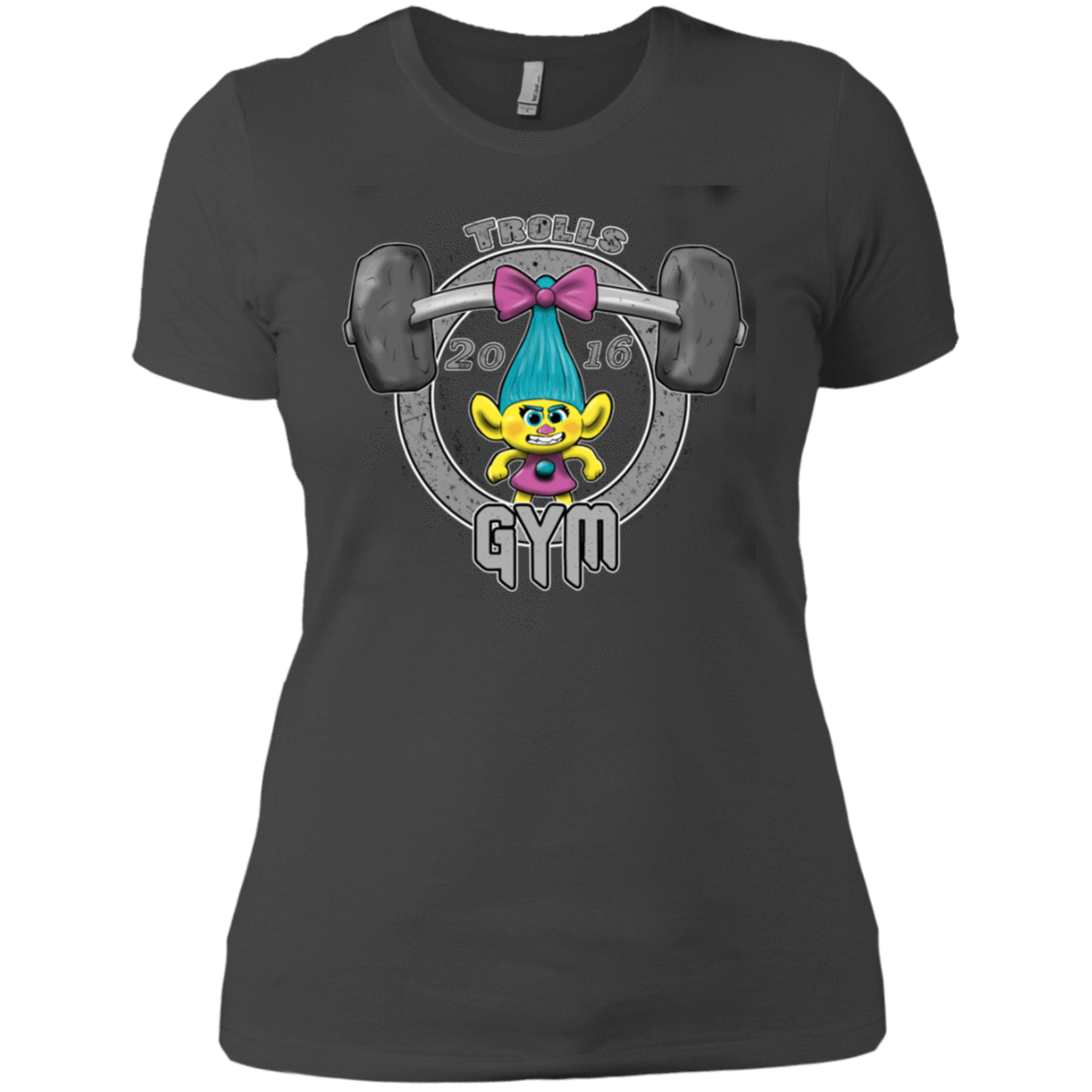 T-Shirts Heavy Metal / X-Small Trolls Gym Women's Premium T-Shirt