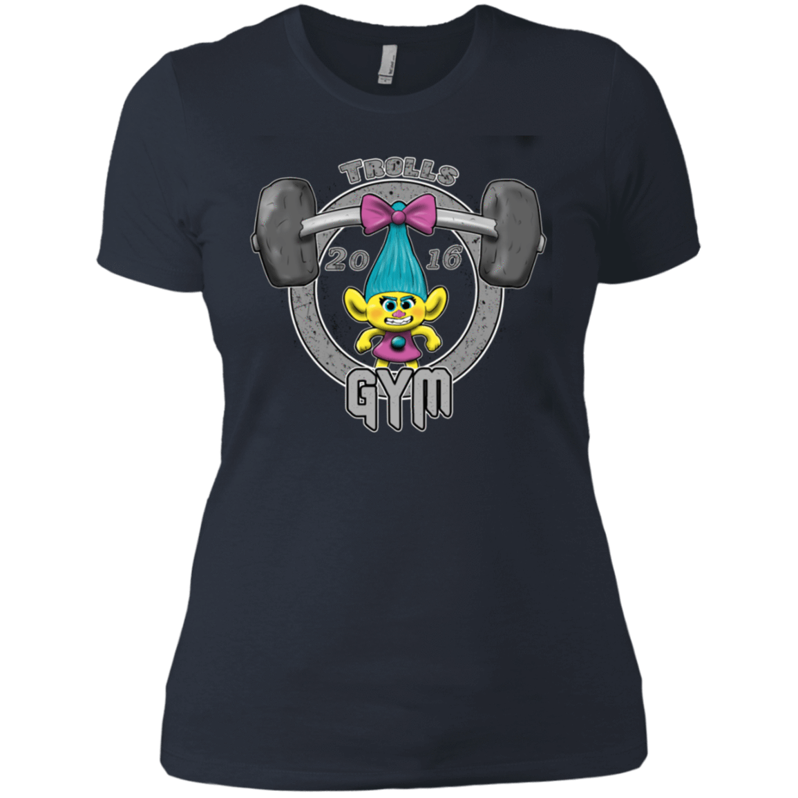 T-Shirts Indigo / X-Small Trolls Gym Women's Premium T-Shirt