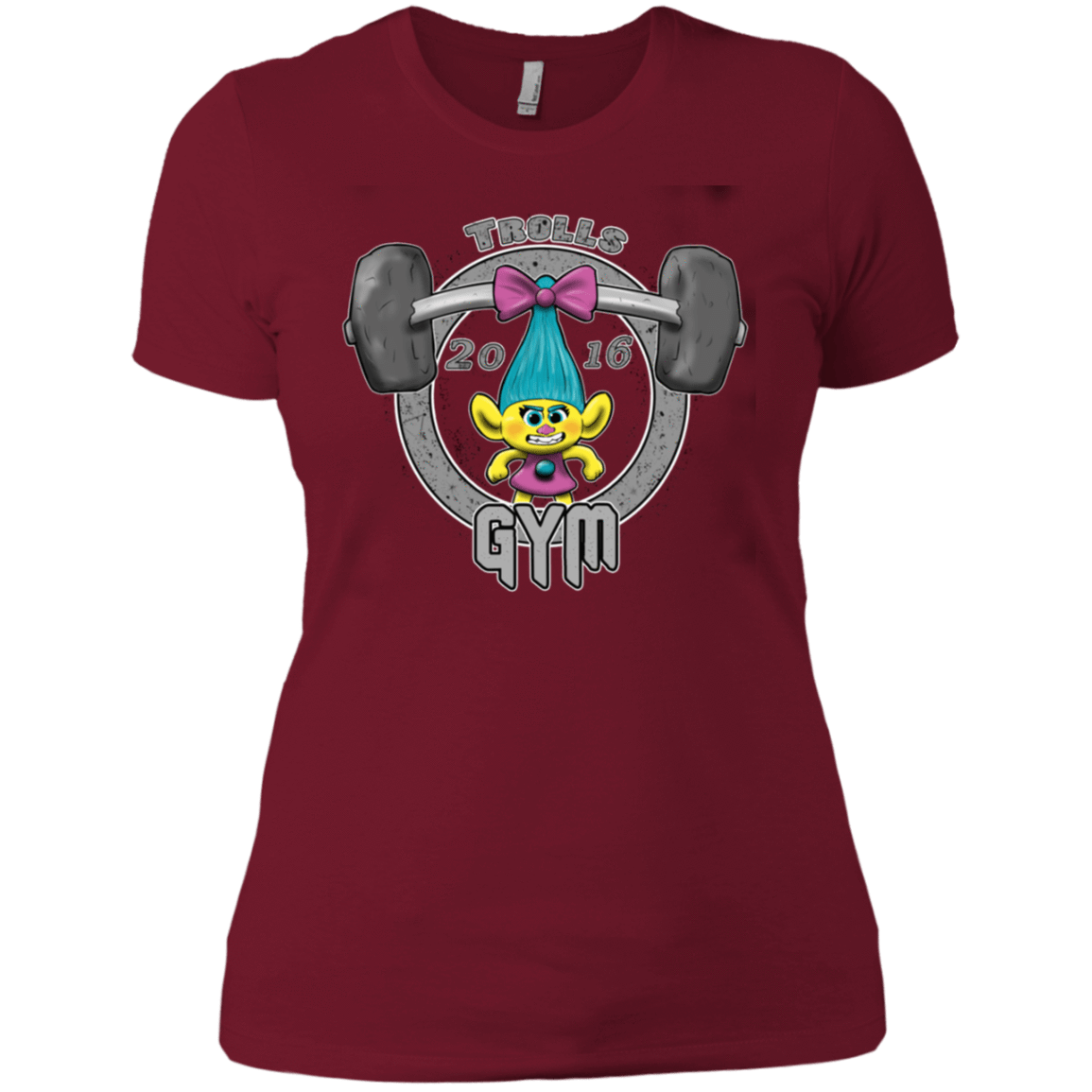 T-Shirts Scarlet / S Trolls Gym Women's Premium T-Shirt