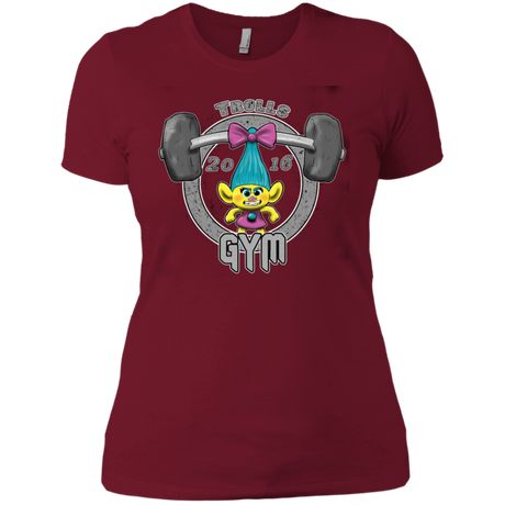 T-Shirts Scarlet / S Trolls Gym Women's Premium T-Shirt