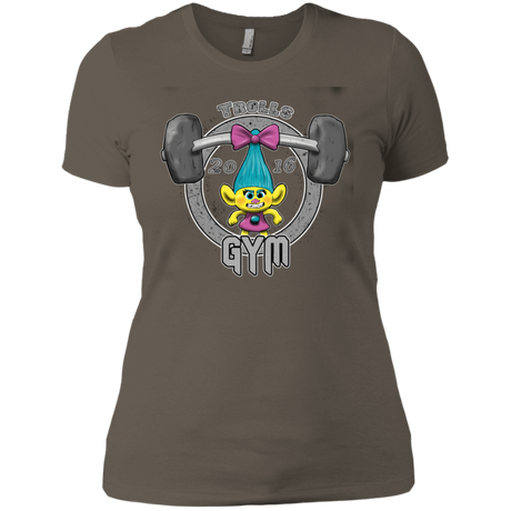 T-Shirts Warm Grey / X-Small Trolls Gym Women's Premium T-Shirt