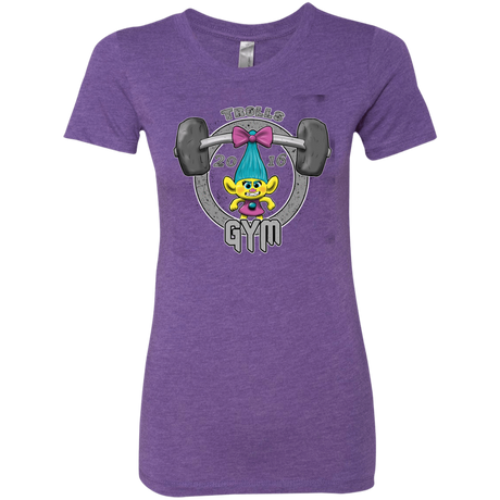 T-Shirts Purple Rush / S Trolls Gym Women's Triblend T-Shirt