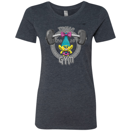 T-Shirts Vintage Navy / S Trolls Gym Women's Triblend T-Shirt